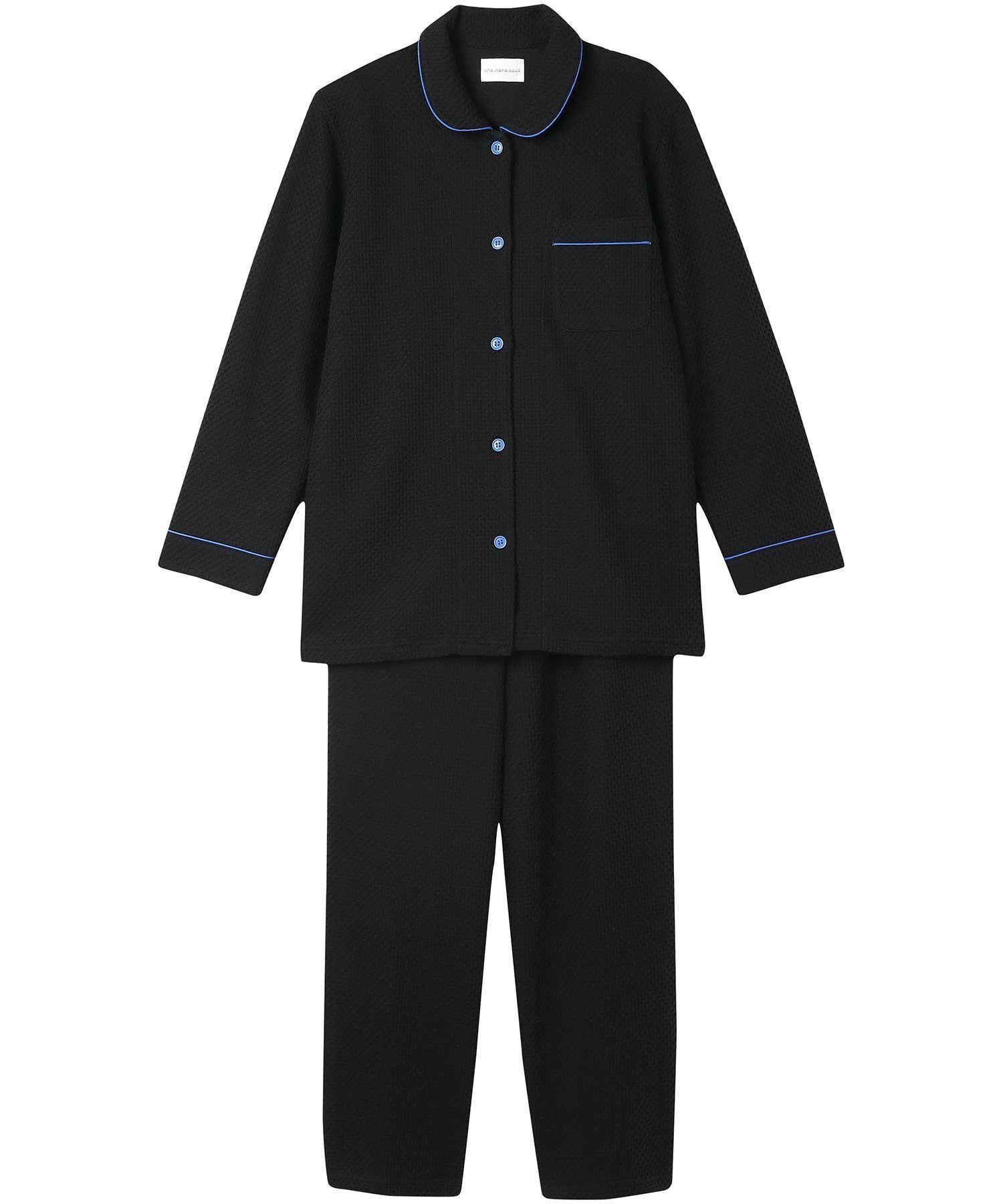 【ウンナナクール/une nana cool】の【綿混】丸襟ぽこぽこNew Yearパジャマ インテリア・キッズ・メンズ・レディースファッション・服の通販 founy(ファニー) ファッション Fashion レディースファッション Fashion for Women 長袖 Long Sleeve, Full Sleeve パジャマ Pajamas, Sleepwear ポケット Pocket, Pocket Detail ブラック|ID: prp329100004866774 ipo3291000000036248872