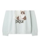 【ジェラート ピケ/gelato pique】のエアリーモコキャットジャガードプルオーバー 人気、トレンドファッション・服の通販 founy(ファニー) ファッション Fashion レディースファッション Fashion for Women トップス・カットソー Cut & Sew Tops カジュアルプルオーバー・ニットトップス Pullovers & Knit Tops / Casual Pullovers イエロー Yellow 春 Spring 軽量 Lightweight, Ultra Light ショート Short, Short Length スマート Smart, Elegant 猫 Cat, Kitty ロング Long, Long-Length おすすめ Recommended / Our Picks お家時間・ステイホーム Stay Home / At Home ギフト プレゼント Gift / Present thumbnail BLU[086]|ID: prp329100004866777 ipo3291000000036248886
