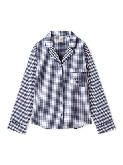 【ジェラート ピケ/gelato pique】の【WhiteDay】3柄シャツ インテリア・キッズ・メンズ・レディースファッション・服の通販 founy(ファニー) 　ファッション　Fashion　レディースファッション　Fashion for Women　トップス・カットソー　Cut & Sew Tops　シャツ・ブラウス・オフィスカジュアル　Elegant Blouses & Button-Ups　ギンガム　Gingham, Gingham Fabric　スマート　Smart, Elegant　チェック　Check, Plaid, Tartan　ドット　Polka Dot, Dot Pattern　パイピング　Piping, Trim Design　春　Spring　無地　Plain, Solid Color　NVY[089]|ID: prp329100004866778 ipo3291000000036248890