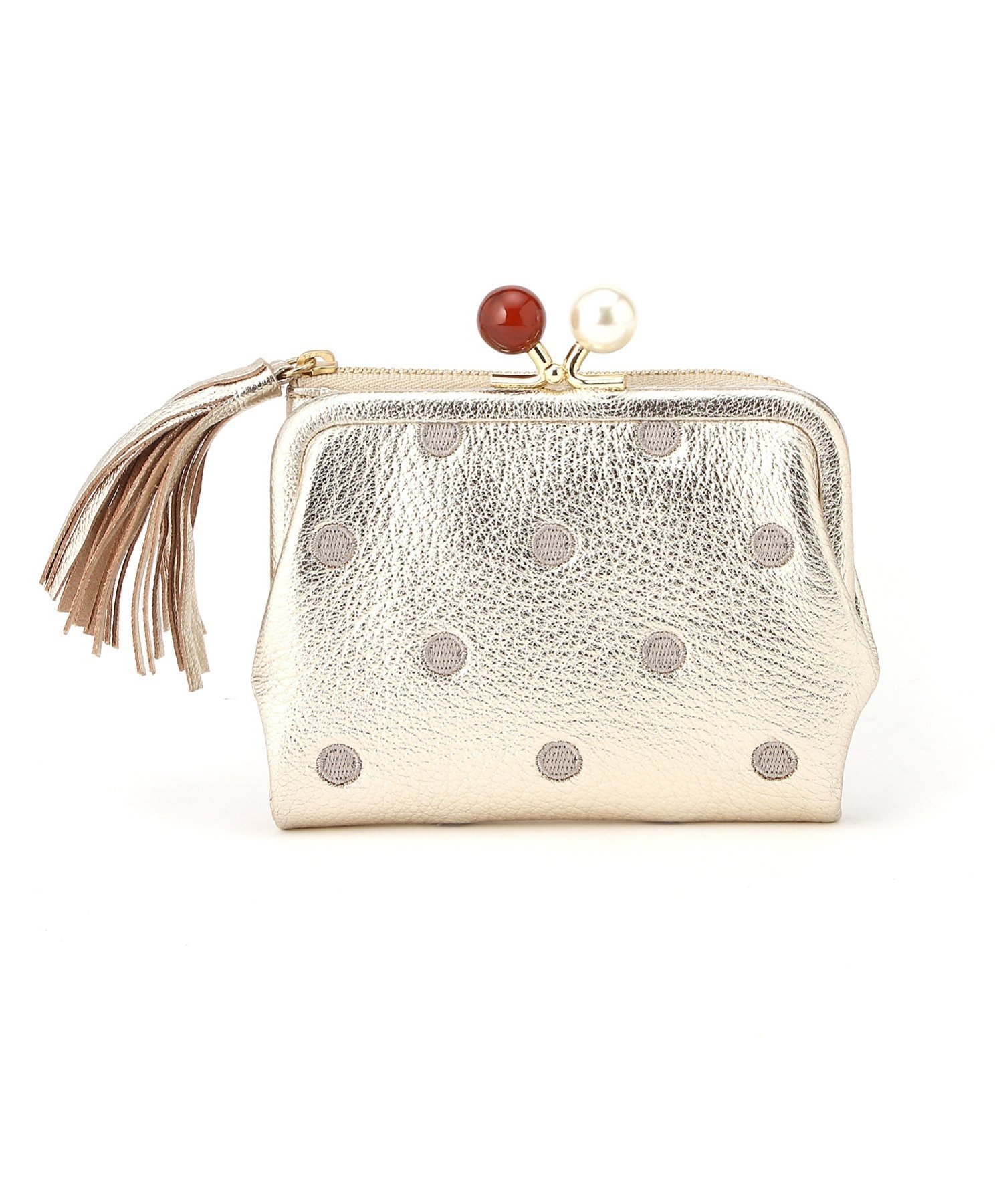 【アンビリオン/UN BILLION】のペルケ perche / アクリル玉がま口2つ折り財布 インテリア・キッズ・メンズ・レディースファッション・服の通販 founy(ファニー) ファッション Fashion レディースファッション Fashion for Women ミニ財布・二つ折り財布 Wallets & Card Cases アクリル Acrylic Material ポケット Pocket, Pocket Detail 財布 Wallet, Purse GDDOT|ID: prp329100004866792 ipo3291000000036248992