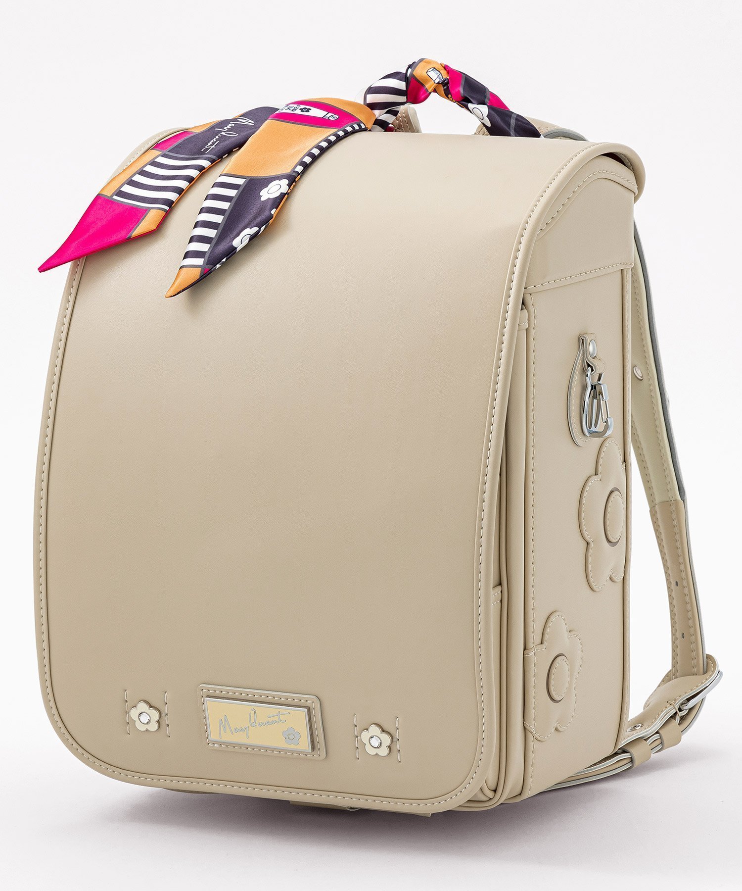 【シフォン/SHIFFON / KIDS】のMARY QUANT デイジープレーンランドセル インテリア・キッズ・メンズ・レディースファッション・服の通販 founy(ファニー) 　ファッション　Fashion　キッズファッション　Fashion for Kids　クッション　Cushion, Throw Pillow　シンプル　Simple, Minimal　スカーフ　Scarf, Neckwear　ダメージ　Distressed, Destroyed　フィット　Fit, Slim Fit　フラット　Flat, Flat Shoes　プリント　Print, Printed Pattern　プレート　Plate, Dish　ポケット　Pocket, Pocket Detail　ミニスカート　Mini Skirt, Short Skirt　ラウンド　Round, Round Neck　エレガント 上品　Elegant　WHITE|ID: prp329100004866948 ipo3291000000036251655