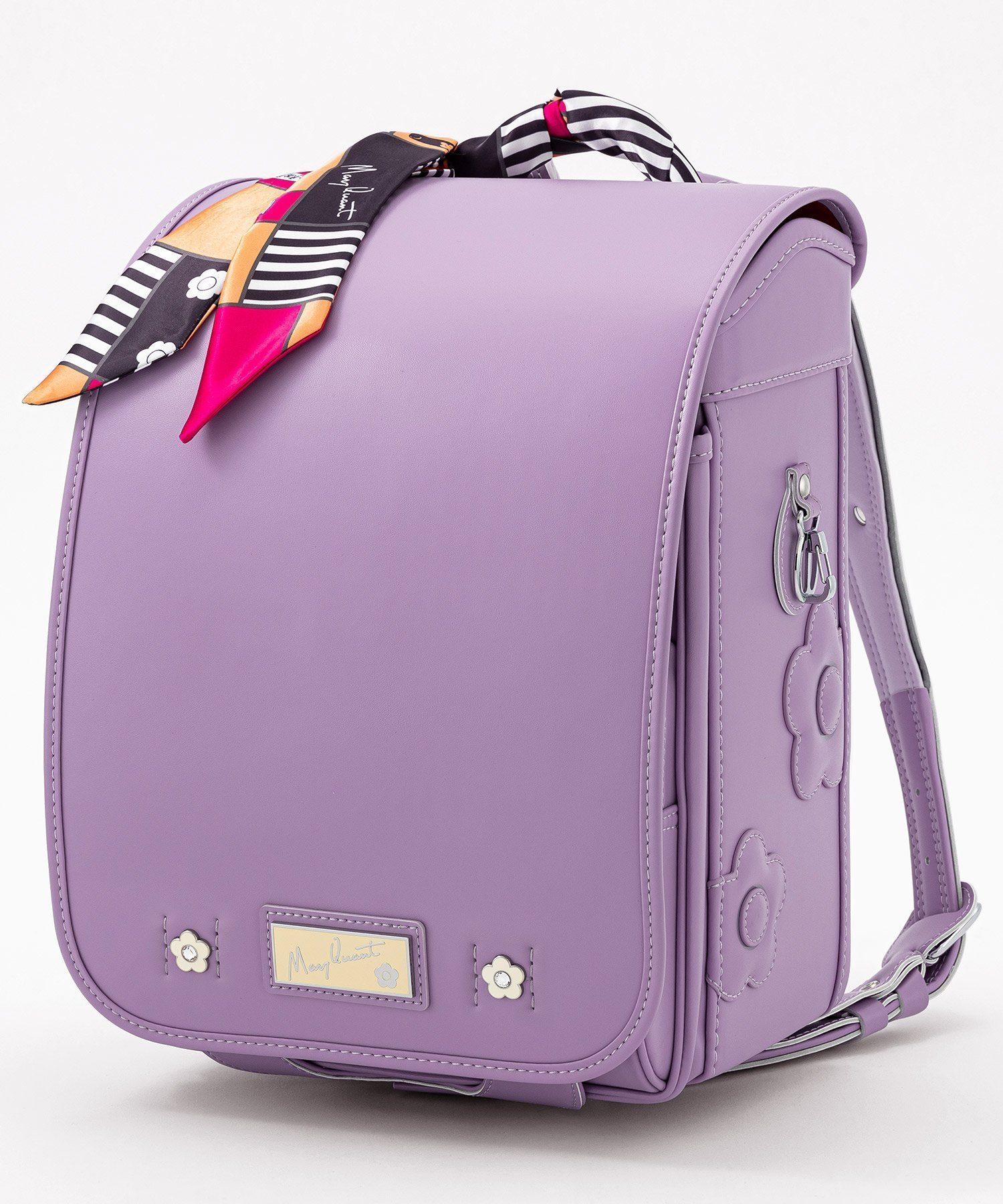 【シフォン/SHIFFON / KIDS】のMARY QUANT デイジープレーンランドセル インテリア・キッズ・メンズ・レディースファッション・服の通販 founy(ファニー) 　ファッション　Fashion　キッズファッション　Fashion for Kids　クッション　Cushion, Throw Pillow　シンプル　Simple, Minimal　スカーフ　Scarf, Neckwear　ダメージ　Distressed, Destroyed　フィット　Fit, Slim Fit　フラット　Flat, Flat Shoes　プリント　Print, Printed Pattern　プレート　Plate, Dish　ポケット　Pocket, Pocket Detail　ミニスカート　Mini Skirt, Short Skirt　ラウンド　Round, Round Neck　エレガント 上品　Elegant　LAVENDER|ID: prp329100004866948 ipo3291000000036251657