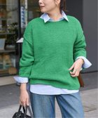 【ジャーナルスタンダード/JOURNAL STANDARD】の《追加2》テープヤーンDROPプルオーバー 人気、トレンドファッション・服の通販 founy(ファニー) ファッション Fashion レディースファッション Fashion for Women トップス・カットソー Cut & Sew Tops カジュアルプルオーバー・ニットトップス Pullovers & Knit Tops / Casual Pullovers スプリング Spring, Spring Collection thumbnail グリーン|ID: prp329100004866953 ipo3291000000036251776