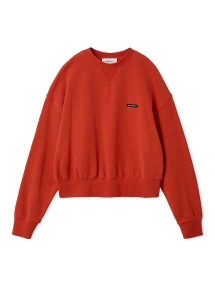 【ミラオーウェン/Mila Owen】のソフトタッチ短丈トレーナー インテリア・キッズ・メンズ・レディースファッション・服の通販 founy(ファニー) 　ファッション　Fashion　レディースファッション　Fashion for Women　コンパクト　Compact, Small Size　シンプル　Simple, Minimal　スウェット / スエット　Sweatshirt, Sweatwear　ストレッチ　Stretch, Stretchy Fabric　スマート　Smart, Elegant　トレーナー　Sweatshirt, Trainer　ブラウジング　Blouson Silhouette, Cinched Waist　ボトム　Bottoms, Lower Wear　ワイド　Wide, Wide Fit　RED[046]|ID: prp329100004866955 ipo3291000000036251817