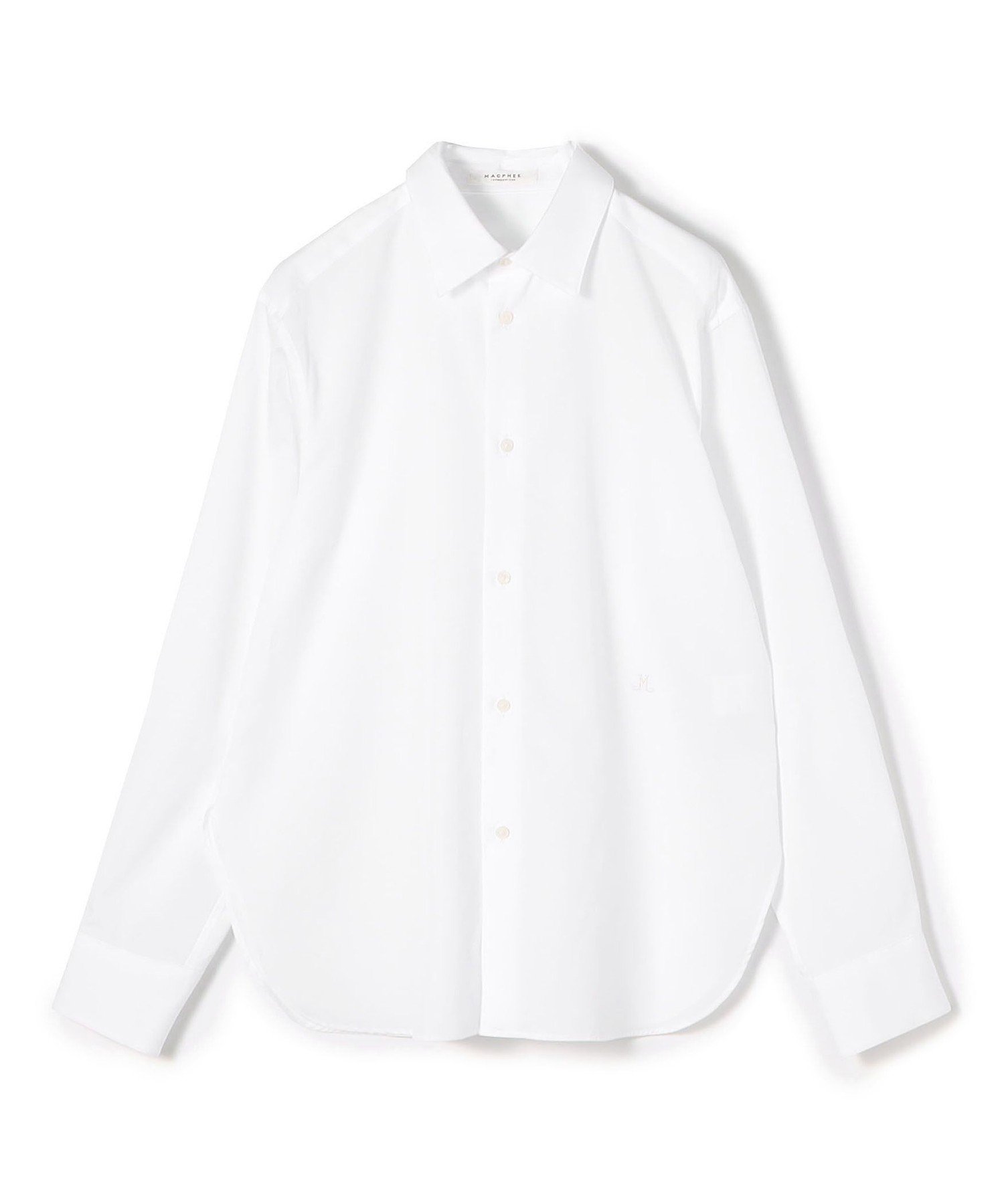 【トゥモローランド/TOMORROWLAND】のファインブロード レギュラーカラーシャツ インテリア・キッズ・メンズ・レディースファッション・服の通販 founy(ファニー) 　ファッション　Fashion　レディースファッション　Fashion for Women　トップス・カットソー　Cut & Sew Tops　シャツ・ブラウス・オフィスカジュアル　Elegant Blouses & Button-Ups　ショルダー　Shoulder, Shoulder Strap　トレンド　Trend, Trending Now　フロント　Front, Front Design　ベスト　Vest, Waistcoat　11 ホワイト|ID: prp329100004866960 ipo3291000000036251910