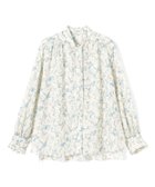 【トゥモローランド/TOMORROWLAND】のペタルフラワープリント ボウタイブラウス 人気、トレンドファッション・服の通販 founy(ファニー) ファッション Fashion レディースファッション Fashion for Women トップス・カットソー Cut & Sew Tops シャツ・ブラウス・オフィスカジュアル Elegant Blouses & Button-Ups 花柄・フラワープリント・モチーフ Floral Prints & Motifs / Flower Pattern Tops おすすめ Recommended / Our Picks イエロー Yellow インナー Innerwear ギャザー Gathered, Ruffled ショルダー Shoulder, Shoulder Strap ジャケット Jacket, Outerwear プリント Print, Printed Pattern モダン Modern, Contemporary ヨーク Yoke, Yoke Design thumbnail 42 ライトグレー系|ID: prp329100004866962 ipo3291000000036251955