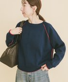 【アイテムズアーバンリサーチ/ITEMS URBAN RESEARCH】のラグランスリーブリバーシブルニット 人気、トレンドファッション・服の通販 founy(ファニー) ファッション Fashion レディースファッション Fashion for Women トップス・カットソー Cut & Sew Tops ニット Knit Tops & Sweaters thumbnail ブルー系その他|ID: prp329100004866963 ipo3291000000036251965