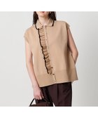 【ユナイテッドアローズ/UNITED ARROWS】のミニマル フリル ベスト 人気、トレンドファッション・服の通販 founy(ファニー) ファッション Fashion レディースファッション Fashion for Women アウター Coat / Outerwear Collection トップス・カットソー Cut & Sew Tops ベスト&ジレ / 重ね着スタイル Vests & Gilets スリット Slit, Slit Detail ノースリーブ Sleeveless, No-Sleeve フリル Frill, Ruffle フロント Front, Front Design ベスト Vest, Waistcoat 半袖 Short Sleeve, Half Sleeve ワイド Wide, Wide Fit アウトレット Outlet / Clearance 夏 Summer thumbnail BEIGE|ID: prp329100004866965 ipo3291000000036252026