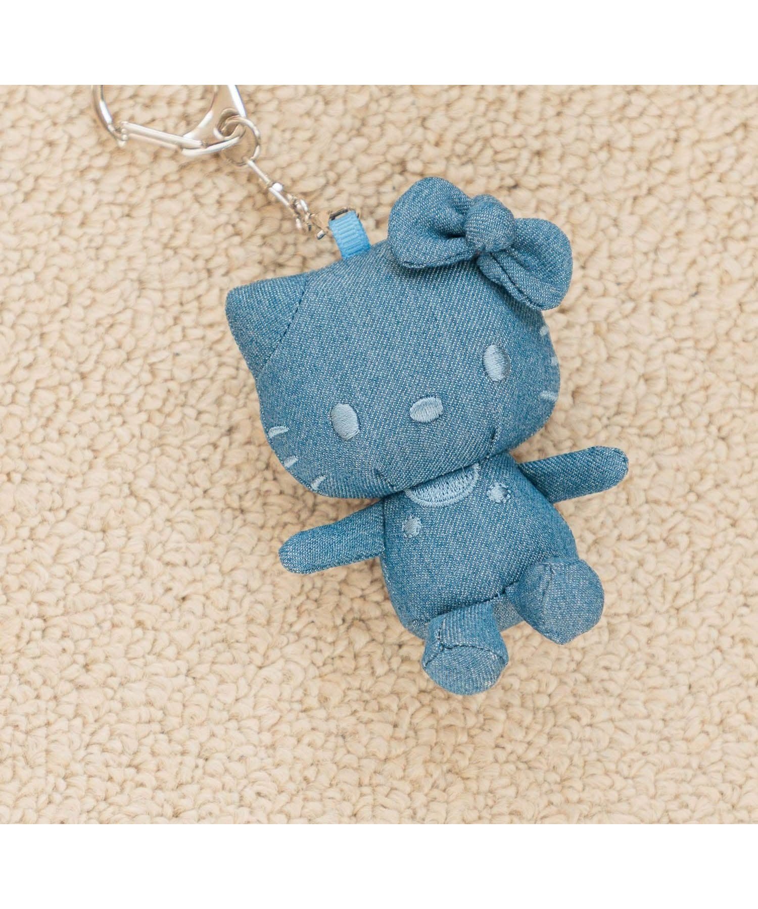【ローリーズファーム/LOWRYS FARM】の【HELLO KITTY】ぬいキーホルダー7 インテリア・キッズ・メンズ・レディースファッション・服の通販 founy(ファニー) 　ファッション　Fashion　レディースファッション　Fashion for Women　キーホルダー　Keychain, Key Holder　ベーシック　Basic, Essential　人気　Popular, Best Seller　デニム×ブルー|ID: prp329100004866970 ipo3291000000036252149
