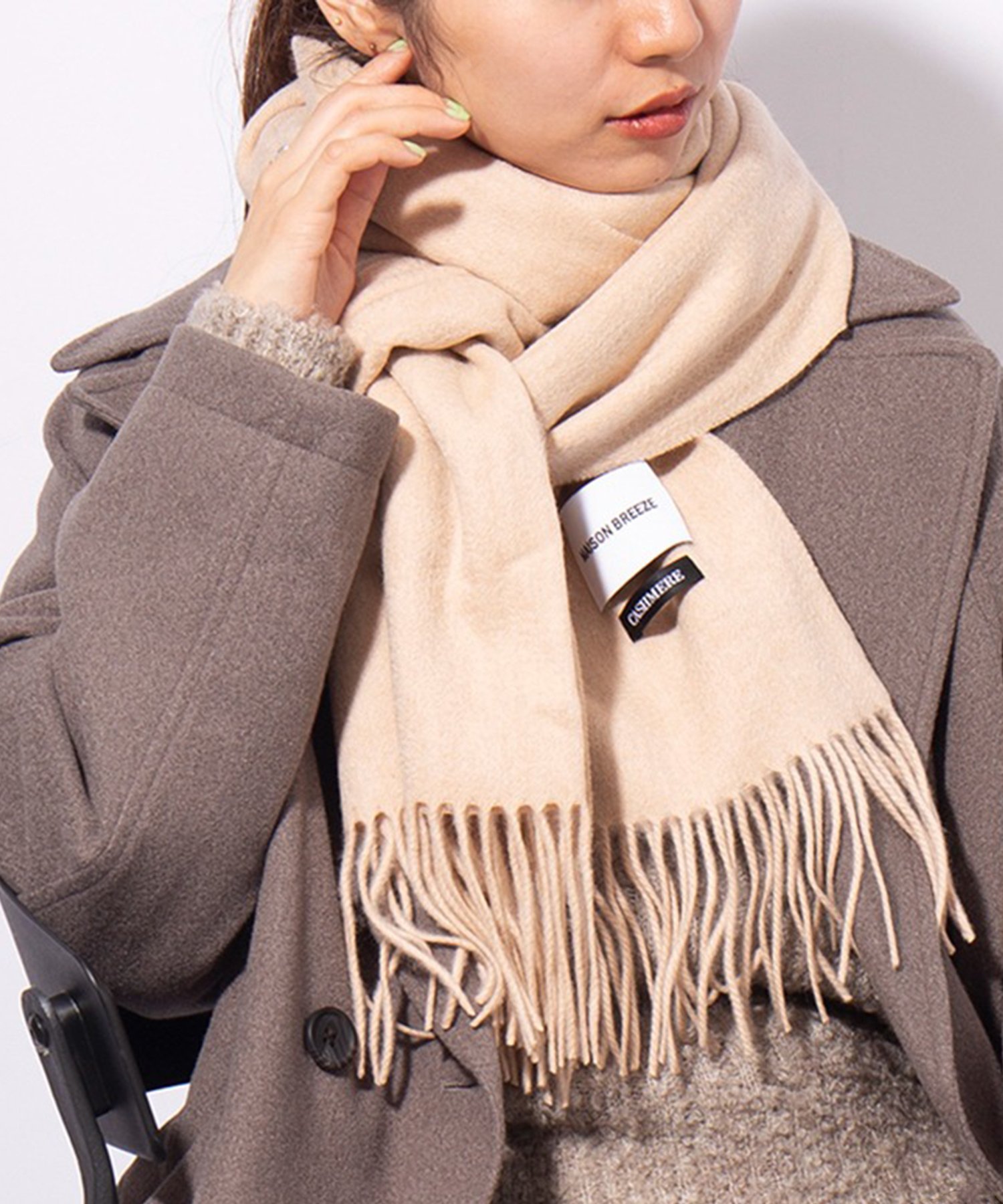 【セットアップセブン/SETUP7】のSETUP7/大判ウール×カシミヤプレーンマフラー 大判ストール ウール カシミヤ ブレンド 無地 60cm×200cm NW60L プレゼント ギフト インテリア・キッズ・メンズ・レディースファッション・服の通販 founy(ファニー) 　ファッション　Fashion　レディースファッション　Fashion for Women　セットアップ　Matching Sets　ストール　Soft & Warm Scarves　マフラー・スヌード / 冬小物の定番　Scarves & Mufflers　キルティング　Quilted, Quilting　今季　This Season, Current Season　ストール　Stole, Wrap　スマート　Smart, Elegant　ダウン　Down, Puffer　トレンド　Trend, Trending Now　フリンジ　Fringe, Tassel　ベーシック　Basic, Essential　マフラー　Scarf, Muffler　無地　Plain, Solid Color　A/W・秋冬　Autumn/Winter　再入荷　Restock / Back in Stock　送料無料　Free Shipping　おすすめ　Recommended / Our Picks　ギフト プレゼント　Gift / Present　ビジネス 仕事 通勤　Business / Work / Commuting　BGE|ID: prp329100004866972 ipo3291000000036252217