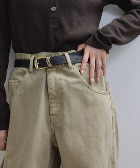 【アダム エ ロペ/ADAM ET ROPE'】の【サステナブル】ダブルリングスムースベルト 人気、トレンドファッション・服の通販 founy(ファニー) ファッション Fashion レディースファッション Fashion for Women ベルト&ウエストマーク Belts & Waist Accessories オイル Body Oil シルバー Silver, Metallic Silver シンプル Simple, Minimal |ID:prp329100004866973