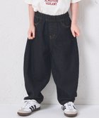 【ペアマノン/pairmanon / KIDS】のユニセックス ネームタグ付き カーブデニムパンツ 人気、トレンドファッション・服の通販 founy(ファニー) ファッション Fashion キッズファッション Fashion for Kids ボトムス Bottoms おすすめ Recommended / Our Picks デニム Denim, Jeans Material トレンド Trend, Trending Now ポケット Pocket, Pocket Detail 楽ちん Easy Fit, Comfortable thumbnail ブラック09|ID: prp329100004867350 ipo3291000000036256787
