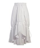 【その他のブランド/Other】の【TATRAS 直営店】AGLEA アグレア / スカート 人気、トレンドファッション・服の通販 founy(ファニー) ファッション Fashion キッズファッション Fashion for Kids イタリア Italy カッティング Cutting Detail ギャザー Gathered, Ruffled タイプライター Typewriter Fabric, Crisp Cotton ドローコード Drawcord, Drawstring Cord フェミニン Feminine, Girly ロング Long, Long-Length thumbnail L.GRAY|ID: prp329100004867355 ipo3291000000036256881