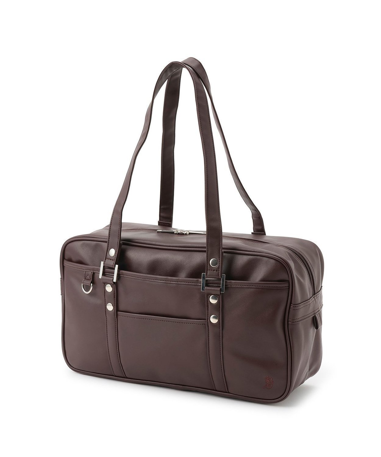 【ナルミヤ オンライン/NARUMIYA ONELINE / KIDS】の合皮スクールバッグ インテリア・キッズ・メンズ・レディースファッション・服の通販 founy(ファニー) ファッション Fashion キッズファッション Fashion for Kids キーホルダー Keychain, Key Holder ループ Loop, Loop Knit エレガント 上品 Elegant コゲ茶|ID: prp329100004867367 ipo3291000000036257130