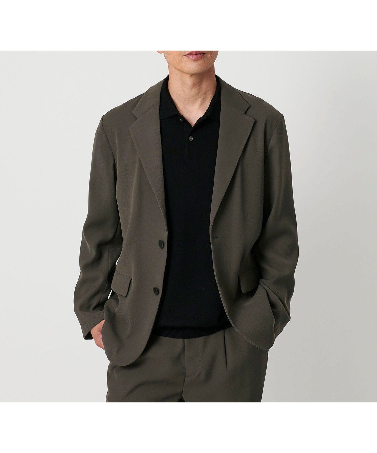 【ビューティ&ユース ユナイテッドアローズ/BEAUTY&YOUTH / UNITED ARROWS / MEN】のトリコチン ポリエステル 2B コンフォートジャケット セットアップ対応可能 人気、トレンドファッション・服の通販 founy(ファニー) 　ファッション　Fashion　メンズファッション　Fashion for Men　セットアップ　Matching Sets　ジャケット　Jacket, Outerwear　スマート　Smart, Elegant　セットアップ　Set-Up, Coordinated Outfit　ドレープ　Drape, Draping Fabric　フォルム　Silhouette, Form　ベーシック　Basic, Essential　ポケット　Pocket, Pocket Detail　別注　Limited Edition, Custom Order　モバイル　Mobile, Smartphone　リラックス　Relax, Relaxed Fit　ロング　Long, Long-Length　おすすめ　Recommended / Our Picks　 other-1|ID: prp329100004867372 ipo3291000000036257221