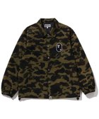 【アベイシングエイプ/A BATHING APE / MEN】の1ST CAMO COACH JACKET M 人気、トレンドファッション・服の通販 founy(ファニー) ファッション Fashion メンズファッション Fashion for Men プリント Print, Printed Pattern thumbnail GREEN|ID: prp329100004867374 ipo3291000000036257255