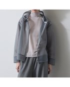 【メルローズ クレール/MELROSE claire】のシースルージップアップパーカー 人気、トレンドファッション・服の通販 founy(ファニー) ファッション Fashion レディースファッション Fashion for Women トップス・カットソー Cut & Sew Tops レディースパーカー・カジュアルフーディー Casual Hoodies & Sweatshirts ジップアップ Zip-Up, Full Zip thumbnail ブルー|ID: prp329100004867375 ipo3291000000036257265