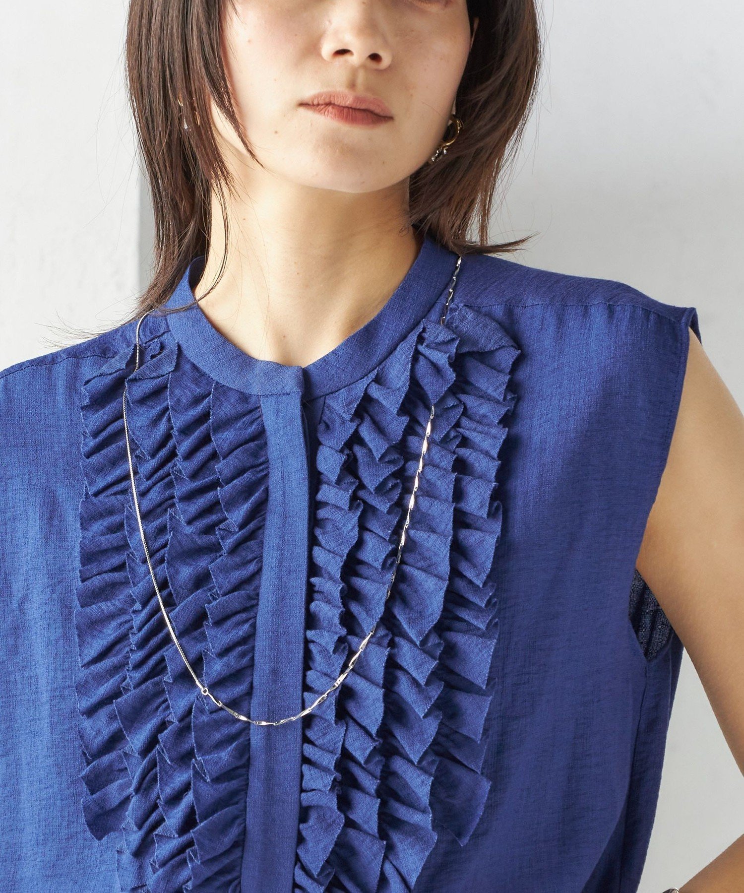 【シップス フォー ウィメン/SHIPS】の手洗い可能 麻混 フロント フリル フレンチスリーブ ブラウス インテリア・キッズ・メンズ・レディースファッション・服の通販 founy(ファニー) ファッション Fashion レディースファッション Fashion for Women トップス・カットソー Cut & Sew Tops シャツ・ブラウス・オフィスカジュアル Elegant Blouses & Button-Ups ギャザー Gathered, Ruffled スリーブ Sleeve, Long Sleeve / Short Sleeve セットアップ Set-Up, Coordinated Outfit デニム Denim, Jeans Material バランス Balance, Style Balance フリル Frill, Ruffle フレンチ French, French Style フロント Front, Front Design ボトム Bottoms, Lower Wear おすすめ Recommended / Our Picks 夏 Summer 2024年 2024 2024春夏・S/S Spring/Summer 2024 SS24 エレガント 上品 Elegant ブルー系|ID: prp329100004867376 ipo3291000000036257273