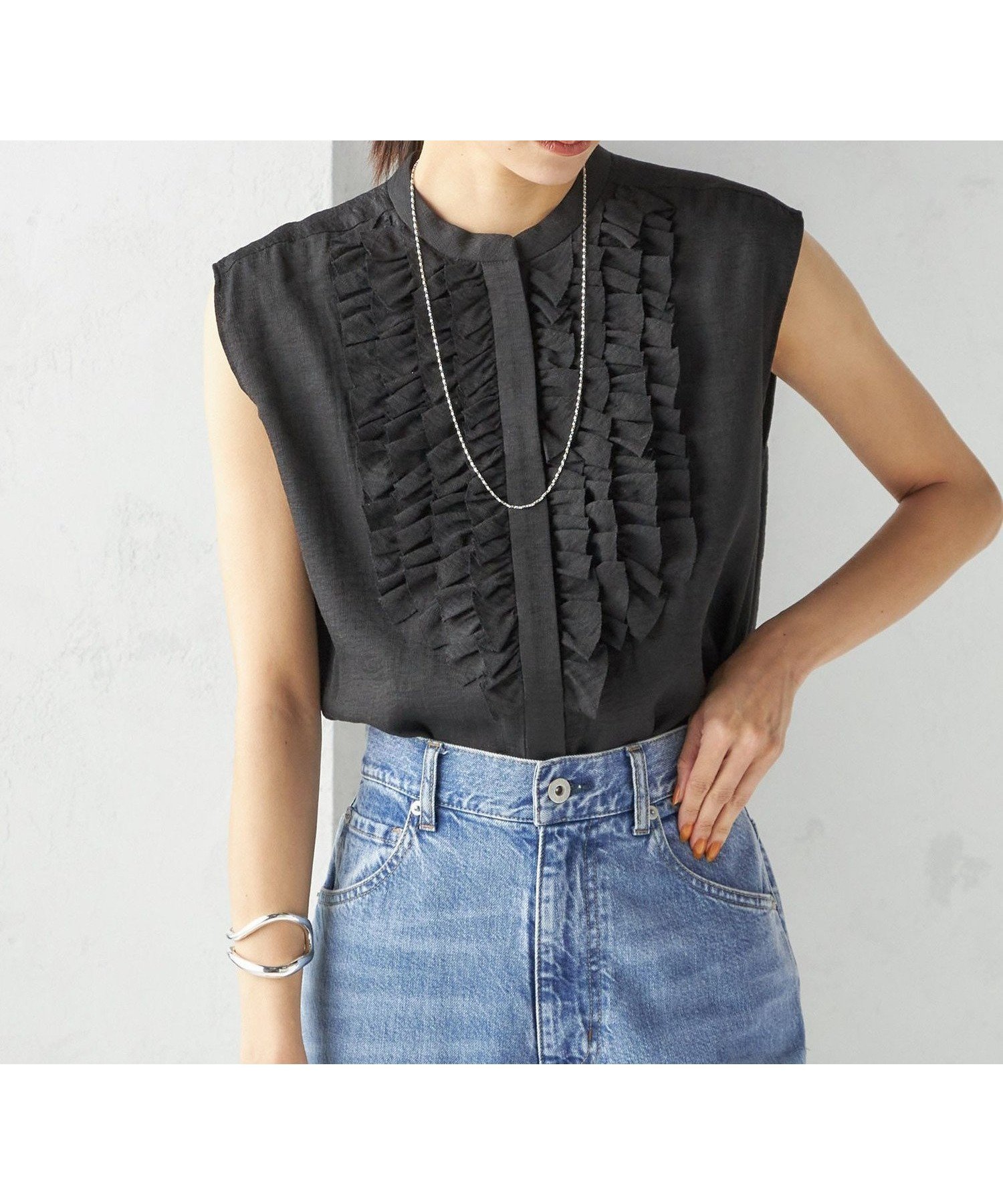 【シップス フォー ウィメン/SHIPS】の手洗い可能 麻混 フロント フリル フレンチスリーブ ブラウス インテリア・キッズ・メンズ・レディースファッション・服の通販 founy(ファニー) ファッション Fashion レディースファッション Fashion for Women トップス・カットソー Cut & Sew Tops シャツ・ブラウス・オフィスカジュアル Elegant Blouses & Button-Ups ギャザー Gathered, Ruffled スリーブ Sleeve, Long Sleeve / Short Sleeve セットアップ Set-Up, Coordinated Outfit デニム Denim, Jeans Material バランス Balance, Style Balance フリル Frill, Ruffle フレンチ French, French Style フロント Front, Front Design ボトム Bottoms, Lower Wear おすすめ Recommended / Our Picks 夏 Summer 2024年 2024 2024春夏・S/S Spring/Summer 2024 SS24 エレガント 上品 Elegant ブラック|ID: prp329100004867376 ipo3291000000036257276