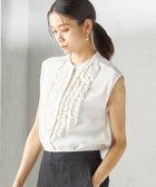 【シップス フォー ウィメン/SHIPS】の手洗い可能 麻混 フロント フリル フレンチスリーブ ブラウス 人気、トレンドファッション・服の通販 founy(ファニー) ファッション Fashion レディースファッション Fashion for Women トップス・カットソー Cut & Sew Tops シャツ・ブラウス・オフィスカジュアル Elegant Blouses & Button-Ups ギャザー Gathered, Ruffled スリーブ Sleeve, Long Sleeve / Short Sleeve セットアップ Set-Up, Coordinated Outfit デニム Denim, Jeans Material バランス Balance, Style Balance フリル Frill, Ruffle フレンチ French, French Style フロント Front, Front Design ボトム Bottoms, Lower Wear おすすめ Recommended / Our Picks 夏 Summer 2024年 2024 2024春夏・S/S Spring/Summer 2024 SS24 エレガント 上品 Elegant thumbnail オフホワイト|ID: prp329100004867376 ipo3291000000036257278