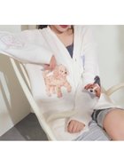 【ジェラート ピケ/gelato pique】の【UNISEX】エアリーモコプレイフルDOGジャガードカーディガン 人気、トレンドファッション・服の通販 founy(ファニー) ファッション Fashion レディースファッション Fashion for Women トップス・カットソー Cut & Sew Tops カーディガン・羽織り Layered Style Cardigans カーディガン Cardigan, Knitwear 軽量 Lightweight, Ultra Light スマート Smart, Elegant フロント Front, Front Design プリント Print, Printed Pattern ポケット Pocket, Pocket Detail モチーフ Motif, Design Theme ユニセックス Unisex, Genderless おすすめ Recommended / Our Picks 犬 Dog thumbnail OWHT[002]|ID: prp329100004867377 ipo3291000000036257290