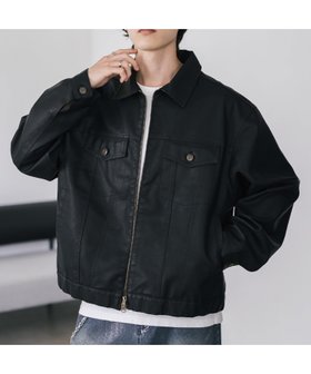 【ロッキーモンロー/Rocky Monroe】のヴィンテージ加工PUレザーダブルジップショートジャケット 人気、トレンドファッション・服の通販 founy(ファニー) ファッション Fashion レディースファッション Fashion for Women アウター Coat / Outerwear Collection レディースジャケット・軽アウター Jackets ヴィンテージ Vintage Style カットソー Cut and Sewn Top カーゴパンツ Cargo Pants, Utility Pants クール Cool, Chic スラックス Slacks, Dress Pants デニム Denim, Jeans Material トレンド Trend, Trending Now バランス Balance, Style Balance フィット Fit, Slim Fit フラップ Flap, Flap Pocket フレア Flare, Flared ポケット Pocket, Pocket Detail リアル Real, Realistic 再入荷 Restock / Back in Stock エレガント 上品 Elegant |ID:prp329100004867380