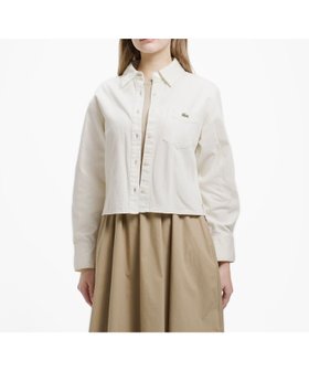 【ラコステ/LACOSTE】のデニムクロップドシャツ 人気、トレンドファッション・服の通販 founy(ファニー) ファッション Fashion レディースファッション Fashion for Women トップス・カットソー Cut & Sew Tops シャツ・ブラウス・オフィスカジュアル Elegant Blouses & Button-Ups ウォッシュ Washed Finish クロップド Cropped, Short Length デニム Denim, Jeans Material トレンド Trend, Trending Now ベーシック Basic, Essential ポケット Pocket, Pocket Detail |ID:prp329100004867382