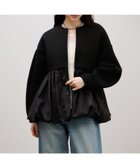 【アダム エ ロペ/ADAM ET ROPE'】のダンボールタフタペプラムカットソーカーディガン 人気、トレンドファッション・服の通販 founy(ファニー) ファッション Fashion レディースファッション Fashion for Women トップス・カットソー Cut & Sew Tops カーディガン・羽織り Layered Style Cardigans カットソー・ベーシックTシャツ Cut-and-Sewn Tops / Stretch Tees & Basics カーディガン Cardigan, Knitwear ストレッチ Stretch, Stretchy Fabric スピンドル Spindle, Drawcord スラックス Slacks, Dress Pants タフタ Taffeta, Structured Fabric デニム Denim, Jeans Material 定番 Standard, Basic Item 人気 Popular, Best Seller バルーン Balloon, Balloon Silhouette フォルム Silhouette, Form フレア Flare, Flared ペプラム Peplum, Flared Hem ボトム Bottoms, Lower Wear ポケット Pocket, Pocket Detail ワイド Wide, Wide Fit おすすめ Recommended / Our Picks thumbnail ブラック(01)|ID: prp329100004867383 ipo3291000000036257473