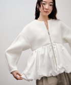 【アダム エ ロペ/ADAM ET ROPE'】のダンボールタフタペプラムカットソーカーディガン 人気、トレンドファッション・服の通販 founy(ファニー) ファッション Fashion レディースファッション Fashion for Women トップス・カットソー Cut & Sew Tops カーディガン・羽織り Layered Style Cardigans カットソー・ベーシックTシャツ Cut-and-Sewn Tops / Stretch Tees & Basics カーディガン Cardigan, Knitwear ストレッチ Stretch, Stretchy Fabric スピンドル Spindle, Drawcord スラックス Slacks, Dress Pants タフタ Taffeta, Structured Fabric デニム Denim, Jeans Material 定番 Standard, Basic Item 人気 Popular, Best Seller バルーン Balloon, Balloon Silhouette フォルム Silhouette, Form フレア Flare, Flared ペプラム Peplum, Flared Hem ボトム Bottoms, Lower Wear ポケット Pocket, Pocket Detail ワイド Wide, Wide Fit おすすめ Recommended / Our Picks thumbnail ホワイト(10)|ID: prp329100004867383 ipo3291000000036257475