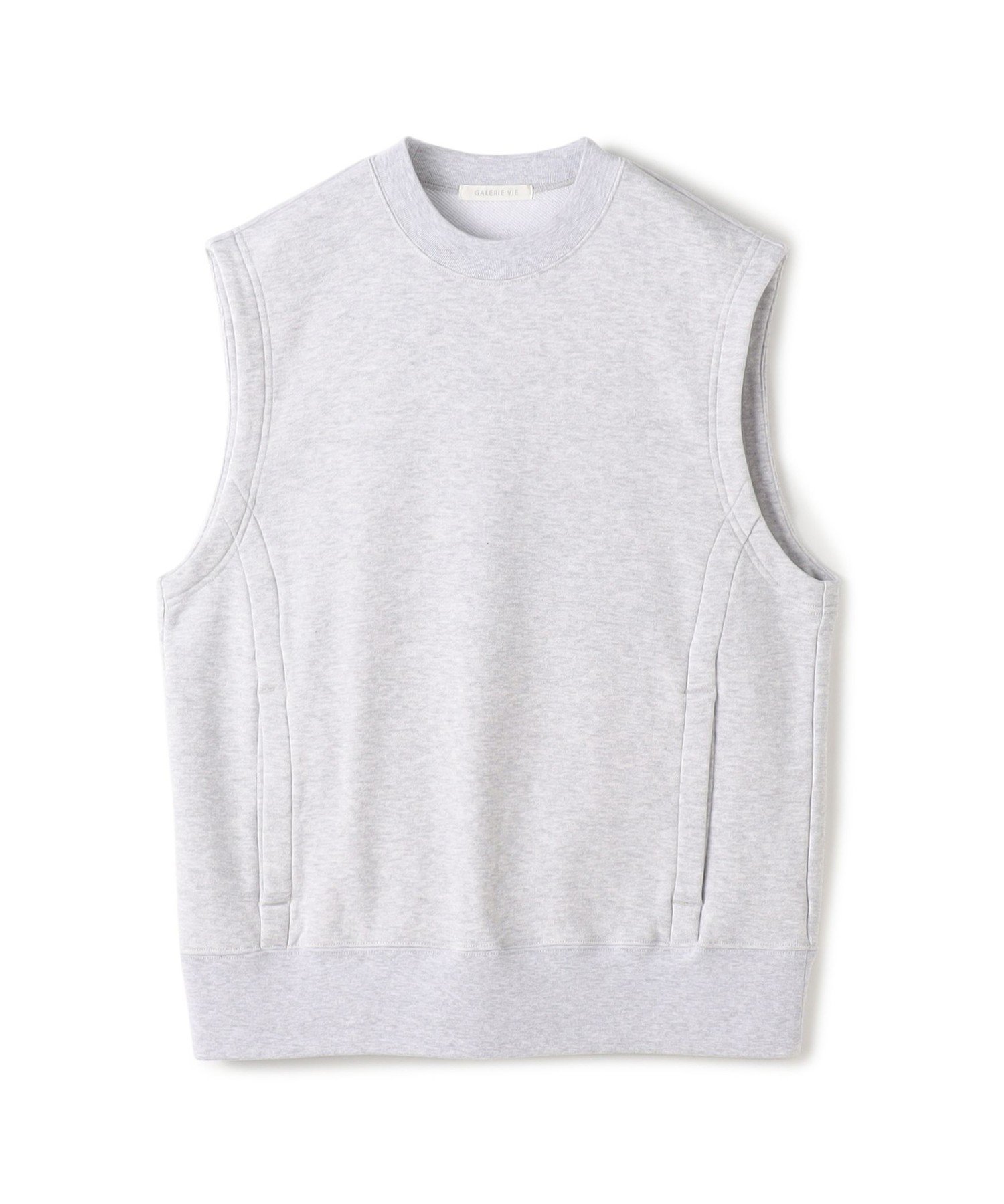 【トゥモローランド/TOMORROWLAND】のスビンウラケ クルーネックベスト インテリア・キッズ・メンズ・レディースファッション・服の通販 founy(ファニー) 　ファッション　Fashion　レディースファッション　Fashion for Women　アウター　Coat / Outerwear Collection　トップス・カットソー　Cut & Sew Tops　ベスト&ジレ / 重ね着スタイル　Vests & Gilets　おすすめ　Recommended / Our Picks　カットソー　Cut and Sewn Top　スリーブ　Sleeve, Long Sleeve / Short Sleeve　タンク　Tank Top, Sleeveless Top　ベスト　Vest, Waistcoat　ポケット　Pocket, Pocket Detail　リラックス　Relax, Relaxed Fit　ループ　Loop, Loop Knit　夏　Summer　定番　Standard, Basic Item　13 ライトグレー|ID: prp329100004867386 ipo3291000000036257565
