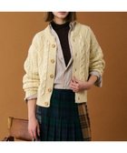 【ビショップ/Bshop】のウール アランニットカーディガン WOMEN 人気、トレンドファッション・服の通販 founy(ファニー) ファッション Fashion レディースファッション Fashion for Women トップス・カットソー Cut & Sew Tops ニット Knit Tops & Sweaters カーディガン・羽織り Layered Style Cardigans カーディガン Cardigan, Knitwear クラシック Classic, Timeless Style コレクション Collection, Seasonal Line thumbnail WHITE|ID: prp329100004867387 ipo3291000000036257606