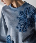 【メイソングレイ/MAYSON GREY】のフラワーモチーフプルオーバー≪洗濯機で洗える≫ 人気、トレンドファッション・服の通販 founy(ファニー) ファッション Fashion レディースファッション Fashion for Women トップス・カットソー Cut & Sew Tops カジュアルプルオーバー・ニットトップス Pullovers & Knit Tops / Casual Pullovers 花柄・フラワープリント・モチーフ Floral Prints & Motifs / Flower Pattern Tops ウォッシュ Washed Finish 春 Spring 洗える Machine Washable キュロット Culottes, Wide Shorts コンパクト Compact, Small Size ストレッチ Stretch, Stretchy Fabric デニム Denim, Jeans Material 長袖 Long Sleeve, Full Sleeve パターン Pattern, Design Print フラワー Flower, Floral ボトム Bottoms, Lower Wear モチーフ Motif, Design Theme リラックス Relax, Relaxed Fit S/S・春夏 SS, Spring/Summer, Warm Season 夏 Summer 2026年 2026 thumbnail ブルー|ID: prp329100004867397 ipo3291000000036257767