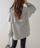 【ラジュール/Lajour】のフリルプルオーバー 人気、トレンドファッション・服の通販 founy(ファニー) ファッション Fashion レディースファッション Fashion for Women トップス・カットソー Cut & Sew Tops カジュアルプルオーバー・ニットトップス Pullovers & Knit Tops / Casual Pullovers フェミニン Feminine, Girly フリル Frill, Ruffle エレガント 上品 Elegant thumbnail グレー|ID: prp329100004867400 ipo3291000000036257846