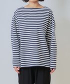 【ビーアパートメント/b apartment / MEN】の「WHYTO. / ホワイト」ルーズストライプトップス 人気、トレンドファッション・服の通販 founy(ファニー) ファッション Fashion メンズファッション Fashion for Men トップス・カットソー Cut & Sew Tops チェーン Chain, Chain Strap パイピング Piping, Trim Design ボーダー Border, Stripe S/S・春夏 SS, Spring/Summer, Warm Season 再入荷 Restock / Back in Stock 夏 Summer 2026年 2026 thumbnail OFF×BLACK|ID: prp329100004867401 ipo3291000000036257865