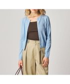 【ビューティ&ユース ユナイテッドアローズ/BEAUTY&YOUTH / UNITED ARROWS】のSteven Alan アイレット カーディガン 人気、トレンドファッション・服の通販 founy(ファニー) ファッション Fashion レディースファッション Fashion for Women トップス・カットソー Cut & Sew Tops カーディガン・羽織り Layered Style Cardigans アイレット Eyelet Lace アメリカン American Style カーディガン Cardigan, Knitwear シンプル Simple, Minimal ニューヨーク New York, NYC Style フィット Fit, Slim Fit フロント Front, Front Design thumbnail LT.BLUE|ID: prp329100004867403 ipo3291000000036257899