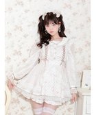 【ノエミ/NOEMIE】のsweet cat シアーチェック セットアップ 人気、トレンドファッション・服の通販 founy(ファニー) ファッション Fashion レディースファッション Fashion for Women セットアップ Matching Sets シアー Sheer, See-Through セットアップ Set-Up, Coordinated Outfit チェック Check, Plaid, Tartan モチーフ Motif, Design Theme リボン Ribbon, Bow レース Lace, Lace Fabric 猫 Cat, Kitty thumbnail ピンク|ID: prp329100004867421 ipo3291000000036258091