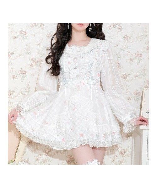 【ノエミ/NOEMIE】のsweet cat シアーチェック セットアップ インテリア・キッズ・メンズ・レディースファッション・服の通販 founy(ファニー) ファッション Fashion レディースファッション Fashion for Women セットアップ Matching Sets シアー Sheer, See-Through セットアップ Set-Up, Coordinated Outfit チェック Check, Plaid, Tartan モチーフ Motif, Design Theme リボン Ribbon, Bow レース Lace, Lace Fabric 猫 Cat, Kitty サックス|ID: prp329100004867421 ipo3291000000036258092