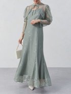 【ゼヴォン/Thevon】の【オケージョン】ボレロレイヤーレースキャミワンピース 人気、トレンドファッション・服の通販 founy(ファニー) ファッション Fashion レディースファッション Fashion for Women アウター Coat / Outerwear Collection ボレロ・ショート丈ジャケット / ドレス羽織りに Boleros & Short Jackets ワンピース Dresses キャミソールワンピース Camisole Dresses エレガント 上品 Elegant オケージョン Occasion Wear キャミソール Camisole, Spaghetti Strap Top キャミワンピース Cami Dress, Slip Dress シンプル Simple, Minimal ドレス Dress, One-Piece フェミニン Feminine, Girly フォーマル Formal, Dressy ボレロ Bolero, Short Cardigan マーメイド Mermaid, Fishtail Silhouette レース Lace, Lace Fabric 再入荷 Restock / Back in Stock おすすめ Recommended / Our Picks セレモニー Ceremony 結婚式 Wedding 披露宴 Wedding Reception thumbnail グリーン|ID: prp329100004867422 ipo3291000000036258096