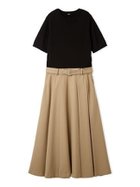 【ミラオーウェン/Mila Owen】のプリーツスカートニットドッキングワンピース 人気、トレンドファッション・服の通販 founy(ファニー) 雑誌掲載アイテム Magazine Picks & Fashion Features ファッション雑誌 Fashion Magazines ヴェリィ VERY ファッション Fashion レディースファッション Fashion for Women スカート Skirts プリーツスカート / 上品フェミニンスタイル Pleated Skirts 3月号 March Issue スマート Smart, Elegant 雑誌 Magazine, Fashion Magazine ドッキング Docking, Mixed Material プリーツ Pleats, Pleated ボトム Bottoms, Lower Wear 半袖 Short Sleeve, Half Sleeve リュクス Luxury, Elegant, High-End, Chic おすすめ Recommended / Our Picks thumbnail BLK[009]|ID: prp329100004867425 ipo3291000000036258117