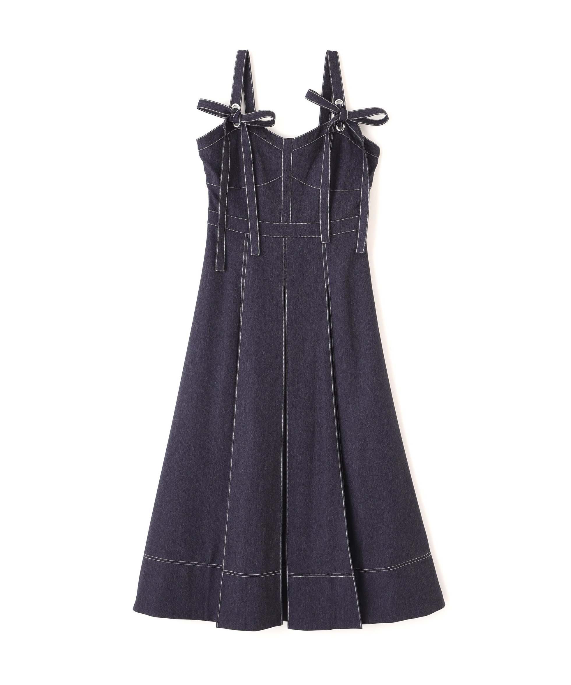 【ジルバイジルスチュアート/JILL by JILLSTUART】のデニムライク配色ステッチビスチェジャンスカ インテリア・キッズ・メンズ・レディースファッション・服の通販 founy(ファニー) ファッション Fashion レディースファッション Fashion for Women トップス・カットソー Cut & Sew Tops ビスチェ Bustiers & Corset Tops / Layered Bustier Style インナー Innerwear ジャケット Jacket, Outerwear スマート Smart, Elegant セットアップ Set-Up, Coordinated Outfit フェミニン Feminine, Girly ロング Long, Long-Length インディゴ|ID: prp329100004867427 ipo3291000000036258129