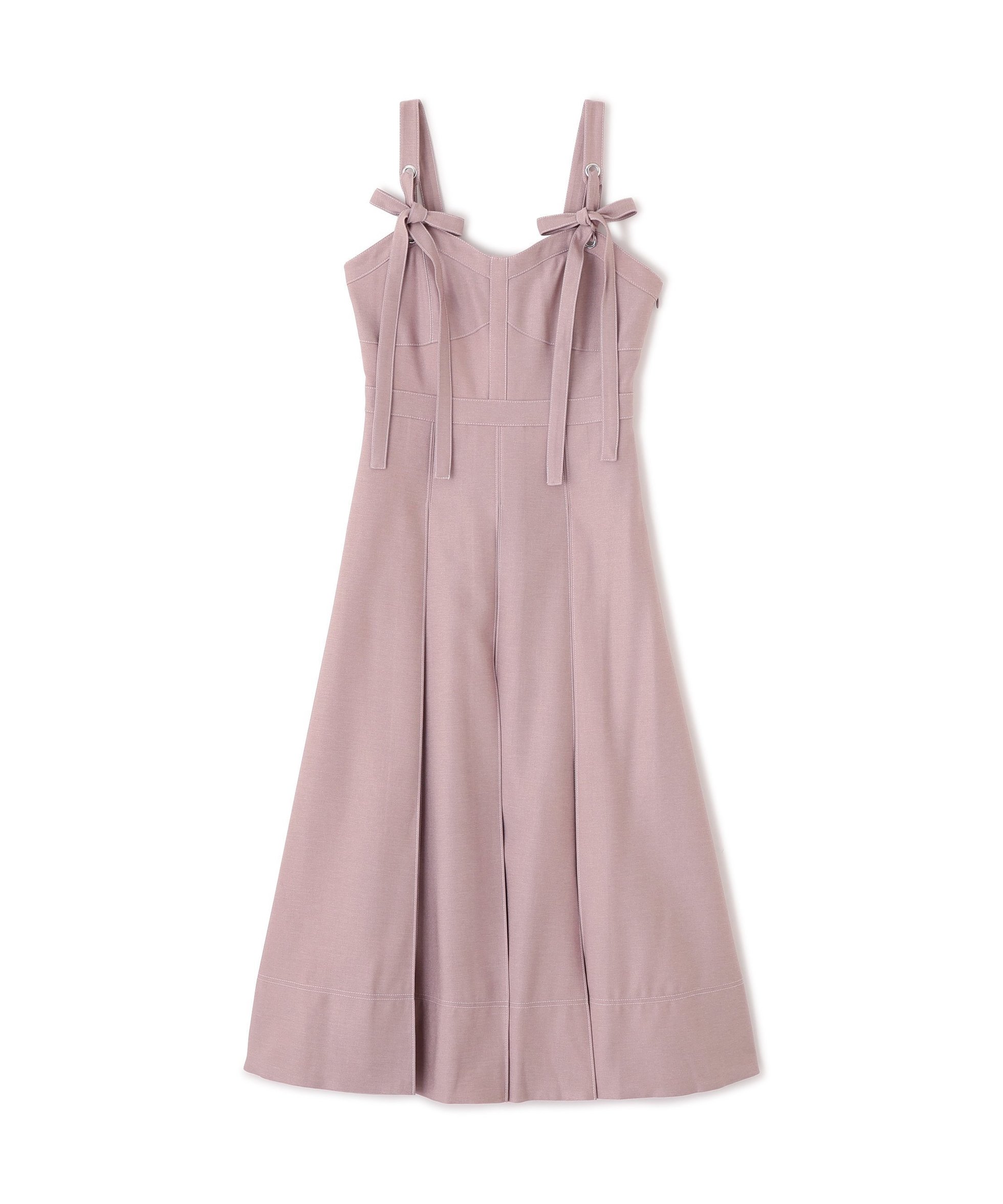 【ジルバイジルスチュアート/JILL by JILLSTUART】のデニムライク配色ステッチビスチェジャンスカ インテリア・キッズ・メンズ・レディースファッション・服の通販 founy(ファニー) ファッション Fashion レディースファッション Fashion for Women トップス・カットソー Cut & Sew Tops ビスチェ Bustiers & Corset Tops / Layered Bustier Style インナー Innerwear ジャケット Jacket, Outerwear スマート Smart, Elegant セットアップ Set-Up, Coordinated Outfit フェミニン Feminine, Girly ロング Long, Long-Length ピンク|ID: prp329100004867427 ipo3291000000036258130