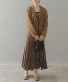【アーバンリサーチ ロッソ/URBAN RESEARCH ROSSO】のkaene シアージャケットセットベロアドレス 人気、トレンドファッション・服の通販 founy(ファニー) ファッション Fashion レディースファッション Fashion for Women アウター Coat / Outerwear Collection レディースジャケット・軽アウター Jackets ワンピース Dresses フォーマル・パーティードレス・結婚式用ドレス Elegant & Casual Dresses アンダー Underwear Essentials インナー Innerwear 秋 Autumn コレクション Collection, Seasonal Line シンプル Simple, Minimal ジャケット Jacket, Outerwear デニム Denim, Jeans Material ドレス Dress, One-Piece フォーマル Formal, Dressy ベロア Velour, Soft Velvet A/W・秋冬 Autumn/Winter 冬 Winter / This Winter 結婚式 Wedding 二次会 After Party 2025年 2025 2025-2026秋冬・A/W Autumn/Winter 2025–26 AW25–26 thumbnail brown|ID: prp329100004867428 ipo3291000000036258132