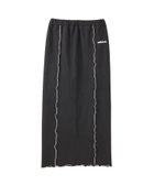 【ミルクフェド/MILKFED.】のLETTUCE EDGE SWEAT SKIRT 人気、トレンドファッション・服の通販 founy(ファニー) ファッション Fashion レディースファッション Fashion for Women スカート Skirts スウェット / スエット Sweatshirt, Sweatwear スリット Slit, Slit Detail セットアップ Set-Up, Coordinated Outfit トレンド Trend, Trending Now ペプラム Peplum, Flared Hem マキシ Maxi, Full Length ロング Long, Long-Length 再入荷 Restock / Back in Stock おすすめ Recommended / Our Picks thumbnail BLACK|ID: prp329100004867432 ipo3291000000036258147