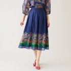 【ローズティアラ/Rose Tiara】の【セットアップ対応】フラワーガーデンオーガンジースカート 人気、トレンドファッション・服の通販 founy(ファニー) ファッション Fashion レディースファッション Fashion for Women セットアップ Matching Sets スカート・ミニ/ミディ/マキシ Skirts / Mini, Midi & Maxi Skirts エアリー Airy Texture オーガンジー Organza Fabric ガーデン Garden, Gardening セットアップ Set-Up, Coordinated Outfit フェミニン Feminine, Girly フラワー Flower, Floral フレア Flare, Flared プリント Print, Printed Pattern ポケット Pocket, Pocket Detail リラックス Relax, Relaxed Fit エレガント 上品 Elegant 夏 Summer 春 Spring S/S・春夏 SS, Spring/Summer, Warm Season thumbnail ダークブルー|ID: prp329100004867434 ipo3291000000036258156