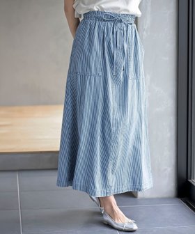 【アールピーエス/rps】のヒッコリーベイカースカート 人気、トレンドファッション・服の通販 founy(ファニー) ファッション Fashion レディースファッション Fashion for Women スカート Skirts ポケット Pocket, Pocket Detail |ID:prp329100004867438