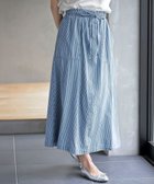【アールピーエス/rps】のヒッコリーベイカースカート 人気、トレンドファッション・服の通販 founy(ファニー) ファッション Fashion レディースファッション Fashion for Women スカート Skirts ポケット Pocket, Pocket Detail thumbnail ブルー|ID: prp329100004867438 ipo3291000000036258168