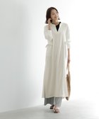 【スタイルデリ/STYLE DELI】の【LUXE】配色ステッチ両裾ファスナーワンピース 人気、トレンドファッション・服の通販 founy(ファニー) ファッション Fashion レディースファッション Fashion for Women ワンピース Dresses イエロー Yellow インナー Innerwear カフス Cuff Design ショルダー Shoulder, Shoulder Strap スリット Slit, Slit Detail ツイル Twist, Twisted Detail ドロップ Drop Shoulder, Dropped Style 定番 Standard, Basic Item 長袖 Long Sleeve, Full Sleeve フロント Front, Front Design ペチコート Petticoat, Underskirt ポケット Pocket, Pocket Detail リラックス Relax, Relaxed Fit レギンス Leggings, Stretch Pants ロング Long, Long-Length ワイド Wide, Wide Fit 夏 Summer thumbnail ホワイト|ID: prp329100004867440 ipo3291000000036258179