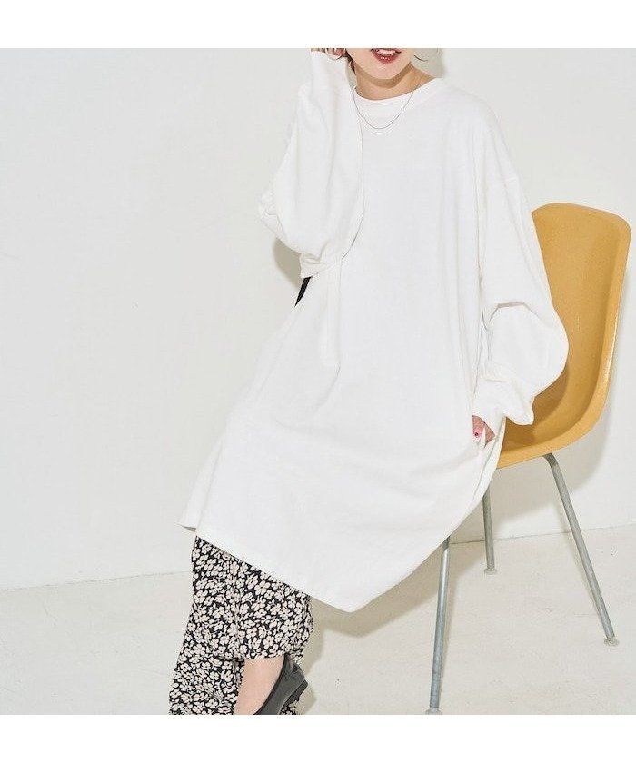 【フリークスストア/FREAK'S STORE】のビッグシルエット ロング スリーブ Tシャツ ミニ ワンピース【限定展開】 25AW 人気、トレンドファッション・服の通販 founy(ファニー) 　ファッション　Fashion　レディースファッション　Fashion for Women　ワンピース　Dresses　カットソー　Cut and Sewn Top　キャップ　Cap, Baseball Cap　ショルダー　Shoulder, Shoulder Strap　ショート　Short, Short Length　スリーブ　Sleeve, Long Sleeve / Short Sleeve　チュニック　Tunic, Long Top　デニム　Denim, Jeans Material　ドロップ　Drop Shoulder, Dropped Style　定番　Standard, Basic Item　人気　Popular, Best Seller　ビッグ　Big, Oversized　ボトム　Bottoms, Lower Wear　ポケット　Pocket, Pocket Detail　ロング　Long, Long-Length　A/W・秋冬　Autumn/Winter　冬　Winter / This Winter　プチプライス・低価格　Affordable / Budget Price　おすすめ　Recommended / Our Picks　2025年　2025　2025-2026秋冬・A/W　Autumn/Winter 2025–26 AW25–26　 other-1|ID: prp329100004867452 ipo3291000000036258217