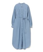 【ビームス ハート/BEAMS HEART】のデニム シャツ ワンピース 人気、トレンドファッション・服の通販 founy(ファニー) ファッション Fashion レディースファッション Fashion for Women ワンピース Dresses シャツワンピース / 1枚で着映えコーデ Shirt Dresses 今季 This Season, Current Season ショルダー Shoulder, Shoulder Strap デニム Denim, Jeans Material トレンド Trend, Trending Now ドロップ Drop Shoulder, Dropped Style フロント Front, Front Design ブラウジング Blouson Silhouette, Cinched Waist リボン Ribbon, Bow リラックス Relax, Relaxed Fit ロング Long, Long-Length thumbnail SAX|ID: prp329100004867453 ipo3291000000036258230