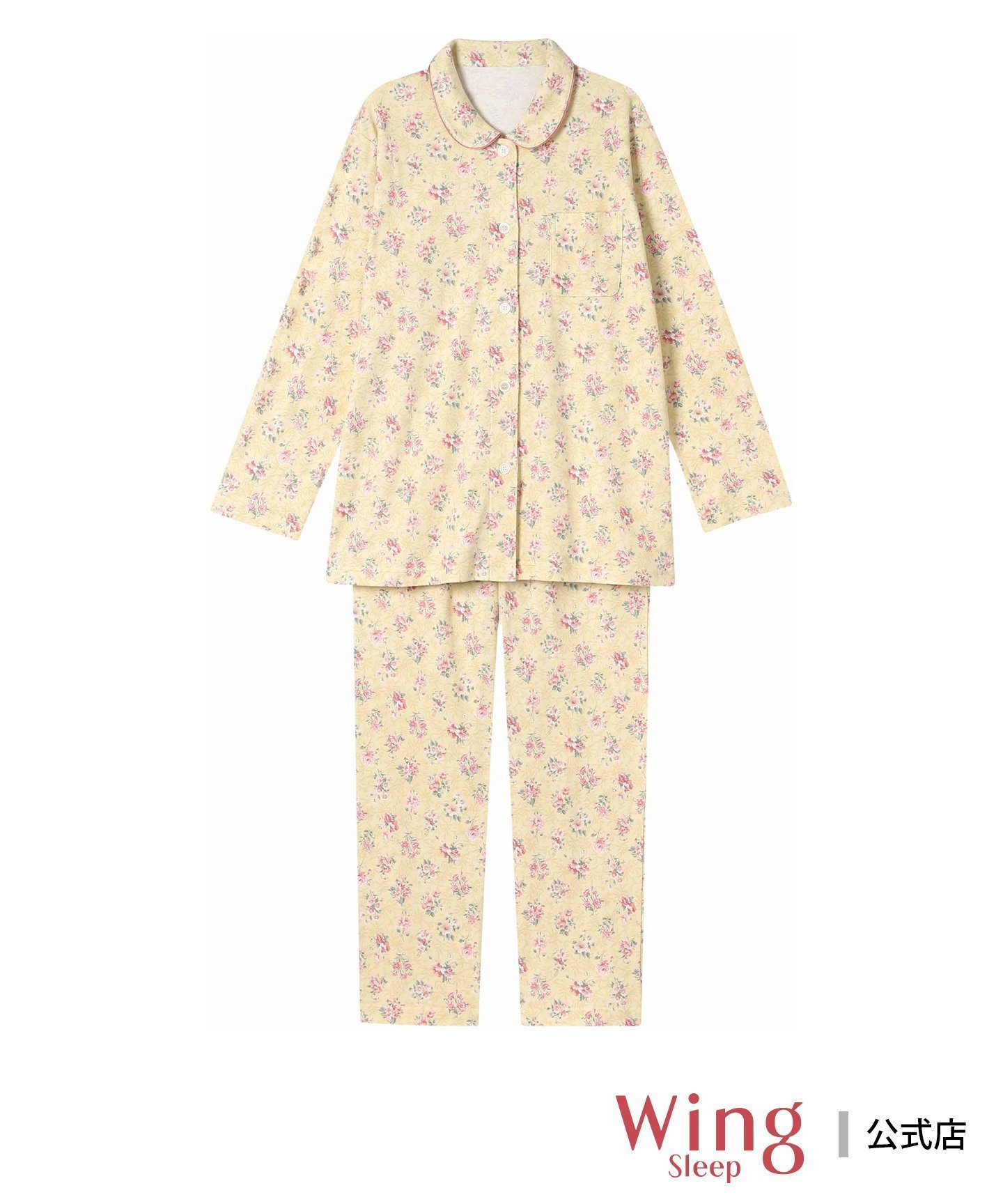 【ウィング/Wing】のウイング パジャマ 長袖 長ズボン 綿100%(本体) スムース素材 人気、トレンドファッション・服の通販 founy(ファニー) ファッション Fashion レディースファッション Fashion for Women トップス・カットソー Cut & Sew Tops センター Center, Center Line 長袖 Long Sleeve, Full Sleeve パジャマ Pajamas, Sleepwear プリント Print, Printed Pattern ボトム Bottoms, Lower Wear エレガント 上品 Elegant other-1|ID: prp329100004867458 ipo3291000000036258274